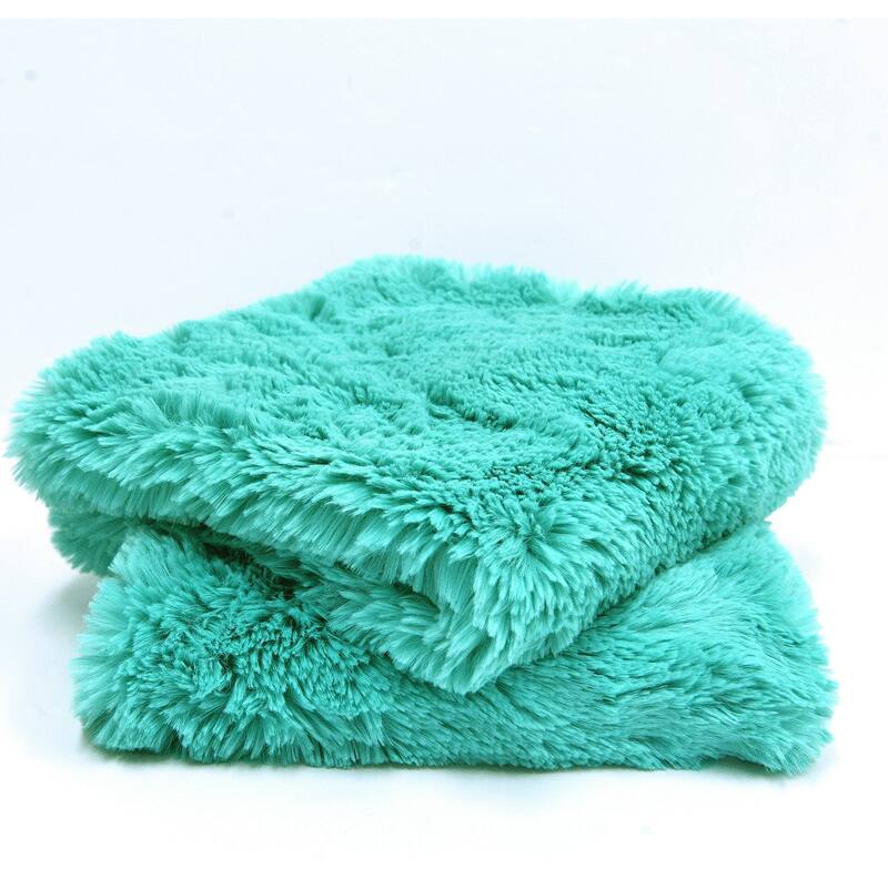 Serenta Heavy Fauxfur Pillow Shell 2 PC Set, 20''x20''