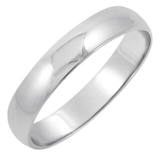 mens 10k white gold 4mm traditional plain wedding band available ring sizes 8 12 - Overstock Wedding Rings mens 10k white gold 4mm traditional plain wedding band available ring sizes 8 12 - Overstock Wedding Rings
