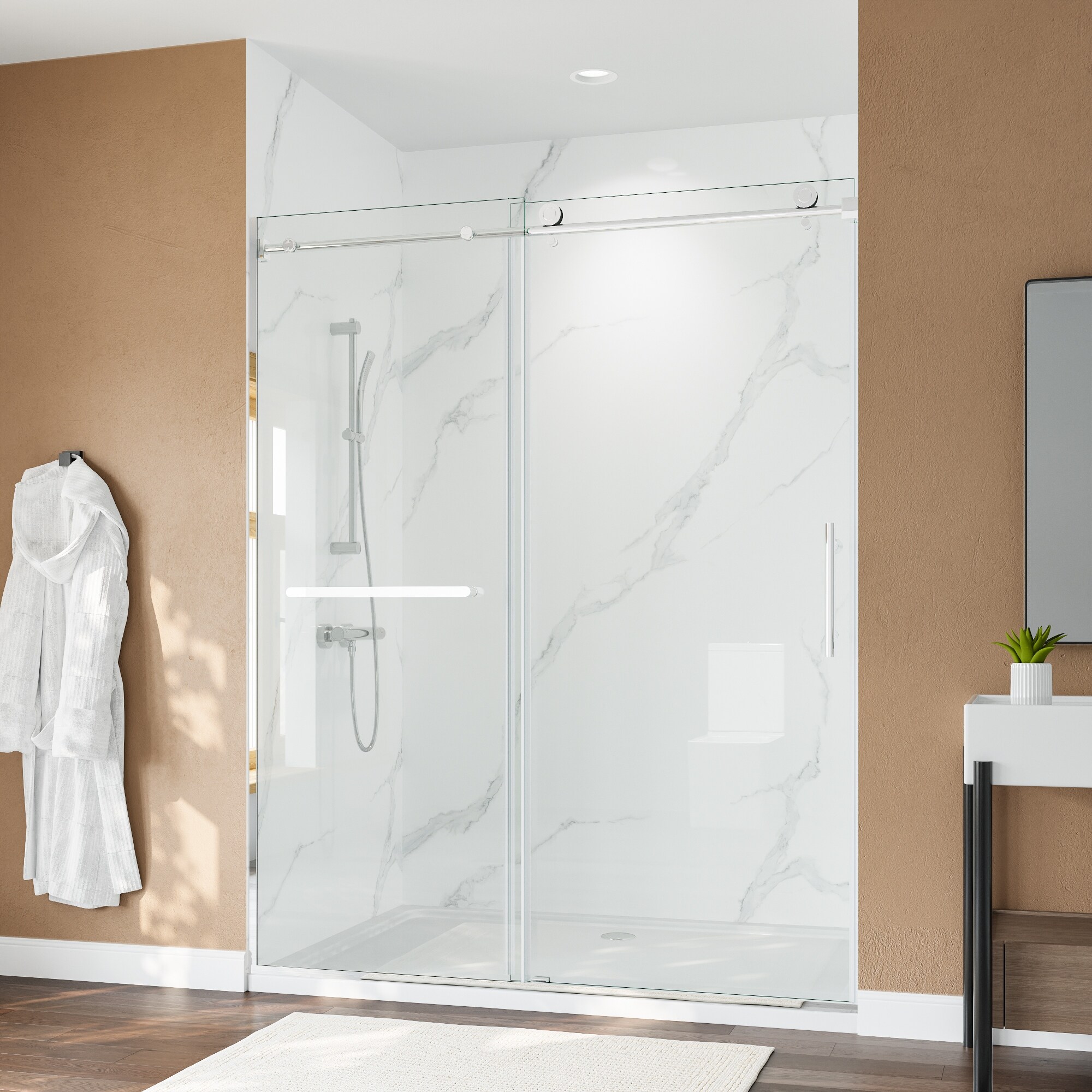 60''x75''-Chrome-Single-