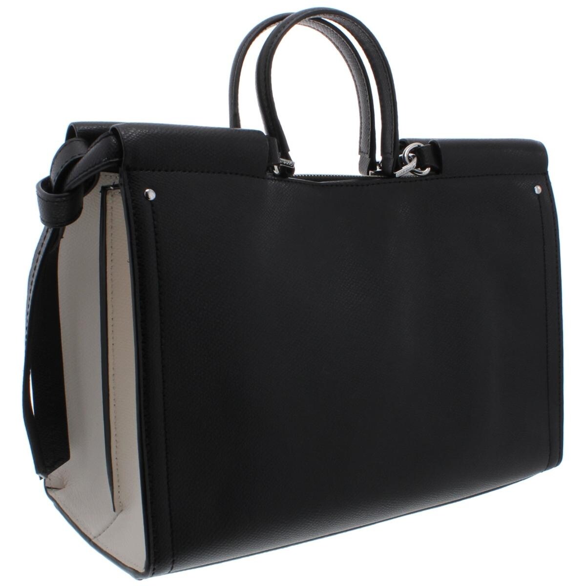 calvin klein callie leather tote