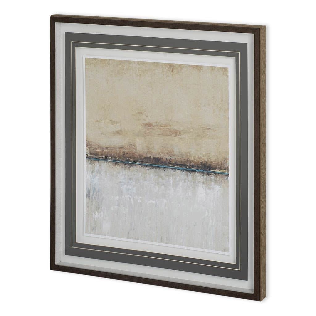 Blue Line I Framed Art Print