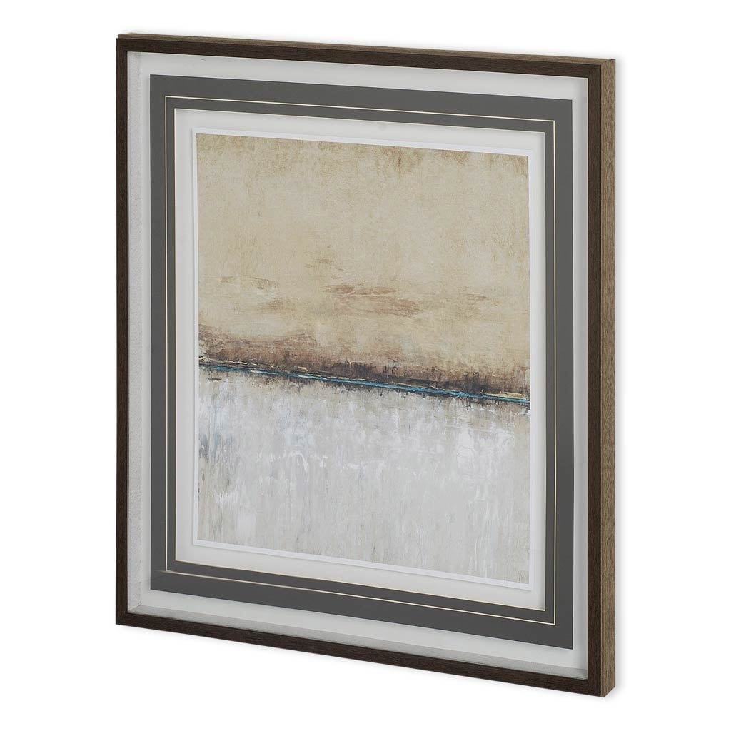 Blue Line I by Tim OToole a Framed Art Print Matted under Glass