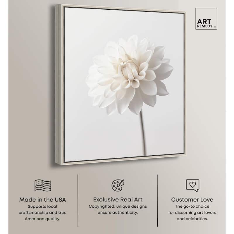 Pristine Blossom I Canvas by Art Remedy