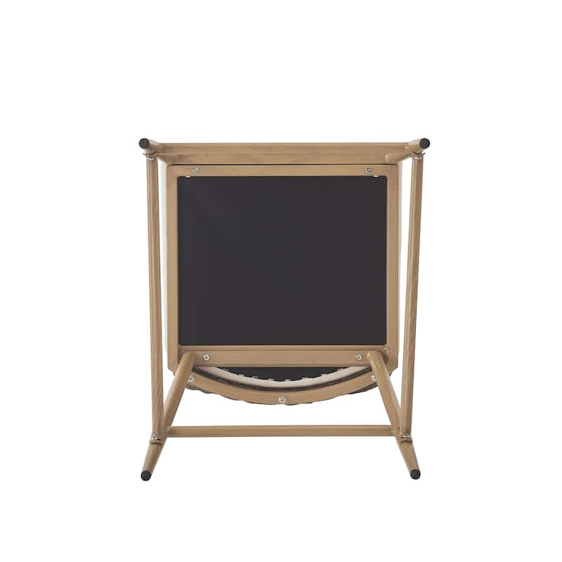 Christopher Knight Home - Isolde Farmhouse Upholstered Armless Barstool in Iron & Rattan (Set of 2)