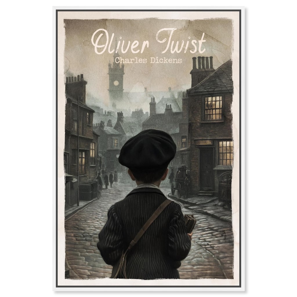 Oliver Twist Classic Canvas by Art Remedy