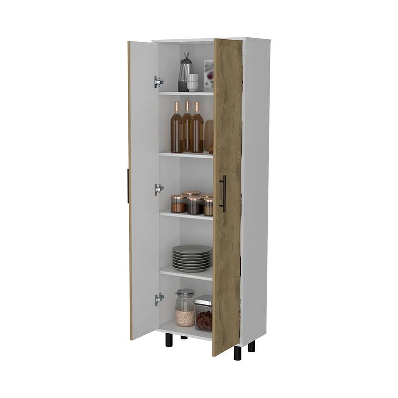 Fagan 2-Door 5-Shelf Kitchen Pantry