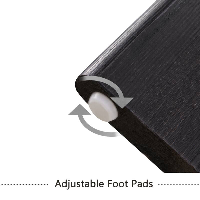 47.3 Inch Modern Round Dining Table for 4 - Farmhouse Style for Kitchen, Dining Room, Living Room