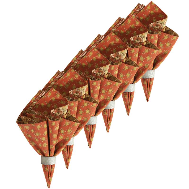 Tangiers Cotton Reversible Napkin Set of 6