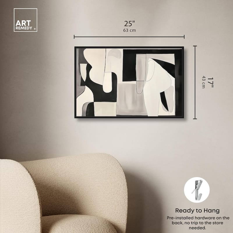 Shadow Play I Canvas by Art Remedy