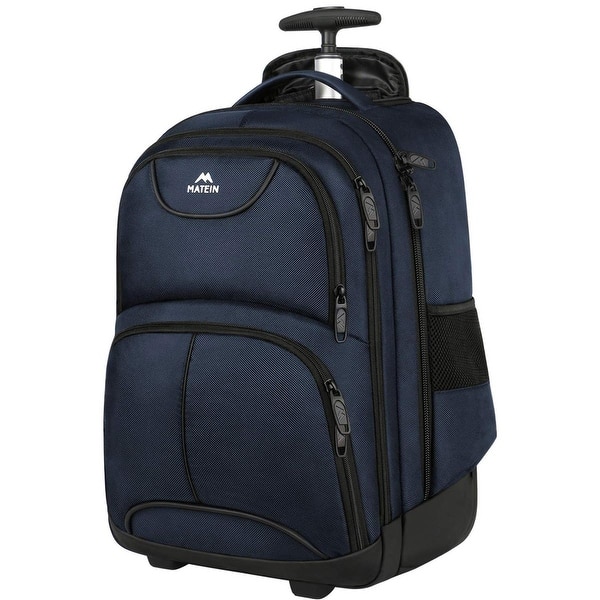 Backpack with Wheels, Travel-Friendly Rolling Laptop Backpack for Men Women, Suitcase Computer Bag fit 17 inch - Bed Bath & Beyond - 42714477 Backpack with Wheels, Travel-Friendly Rolling Laptop Backpack for Men Women, Suitcase Computer Bag fit 17 inch - Bed Bath & Beyond - 42714477
