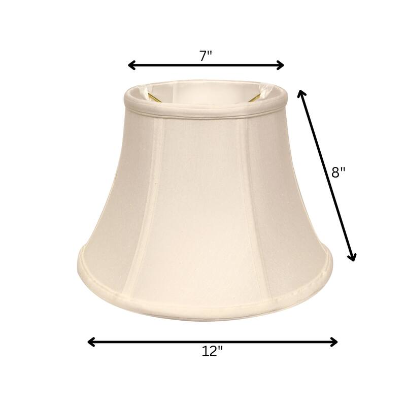 Cloth & Wire Slant Shallow Drum Softback Lampshade with Uno Fitter