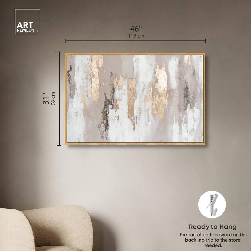 Gilded Brilliance I Canvas by Art Remedy