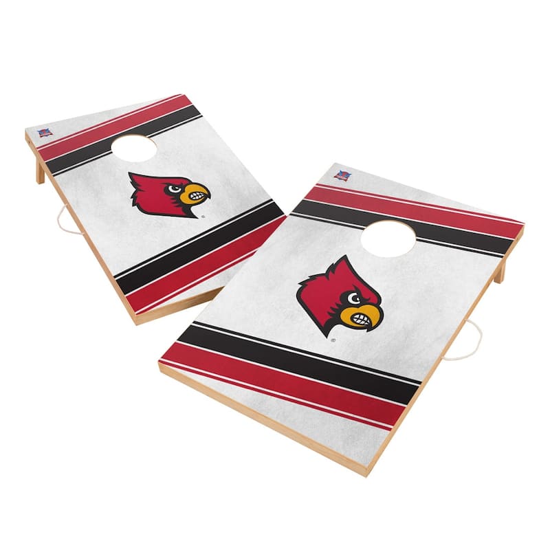 Louisville Cardinals Regulation 2x4 Cornhole Set