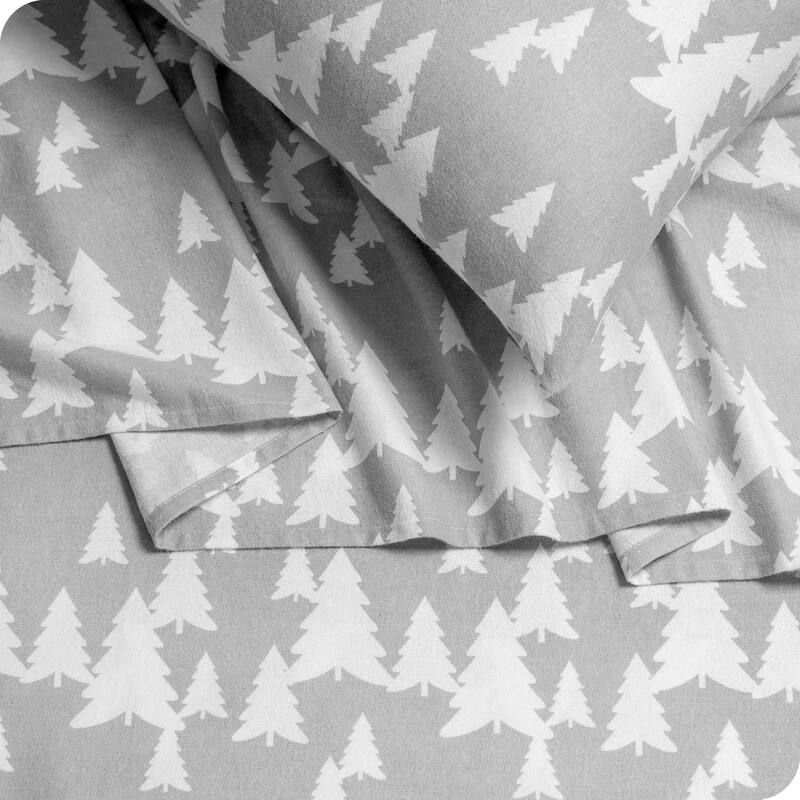 Bare Home Cotton Flannel Sheet Set - Velvety Soft Heavyweight - Full - Shenandoah