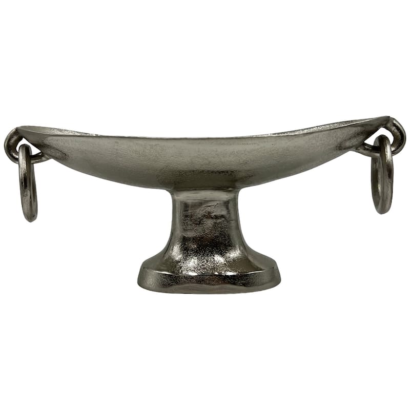 Decorative Handmade Aluminum Modern Pedestal Bowl
