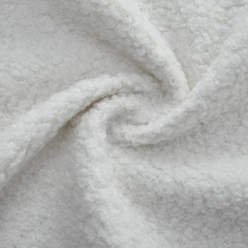 GDFStudio - Teddy Fabric 78.7" Multi-Functional Foldable Sofa Bed