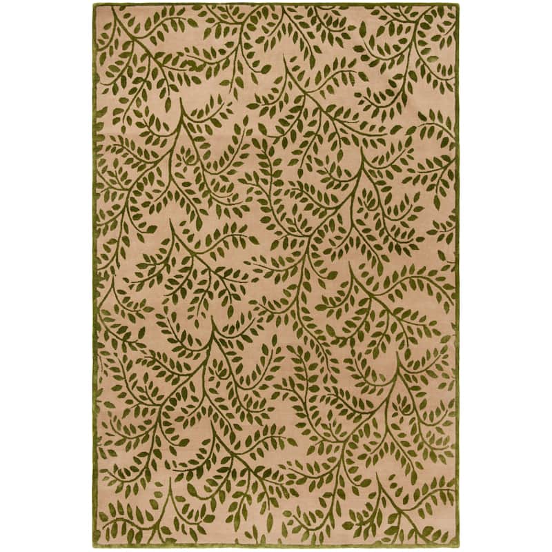SAFAVIEH Couture Hand-knotted Hamidiye Vines Silk/ Wool Rug