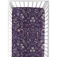 preview thumbnail 1 of 4, Sweet Jojo Designs Boho Wildflower Vintage Floral Girl Fitted Crib Sheet Purple Teal Botanical Bohemian Farmhouse Cottagecore