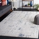 preview thumbnail 2 of 43, SAFAVIEH Parker Bjarnveig Glam Abstract Rug 4' x 6' - Taupe/Grey Blue - Rectangle