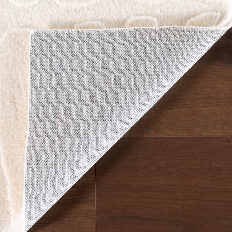 Nuloom Tavina Solid Cloud Washable Area Rug