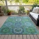preview thumbnail 49 of 101, Machine Washable Indoor/Outdoor Boho Global Chantille Rug