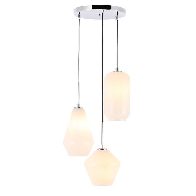 Gerald Glass 3-light Pendant