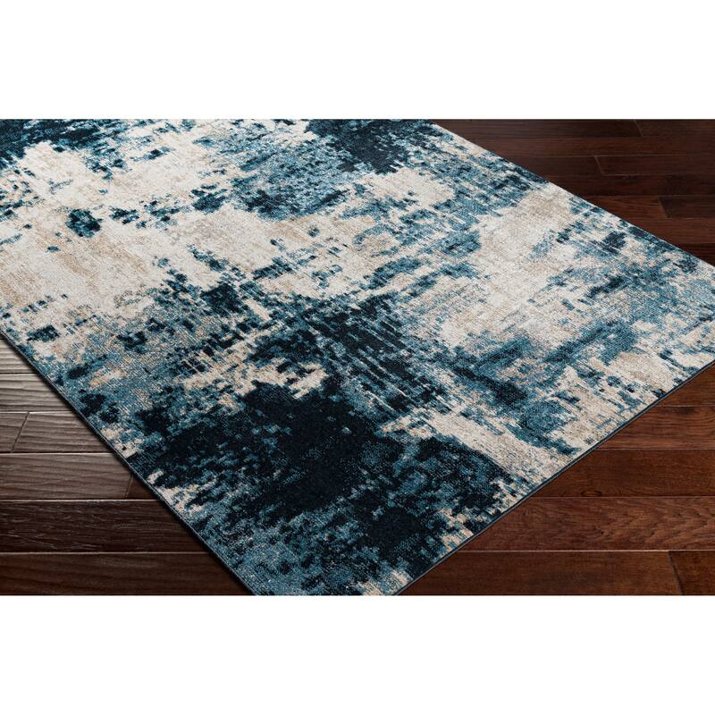 Artistic Weavers Lashmeet Machine Washable Rustic Abstract Area Rug