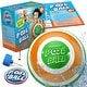 preview thumbnail 1 of 3, Activ Life The Ultimate Pool Ball, Ultra-Durable & Bright, Orange/Green 9 inches