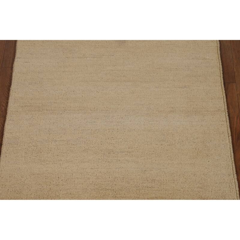 Gabbeh Oriental Foyer Rug Hand-Knotted Wool Carpet - 2'3"x 3'0"