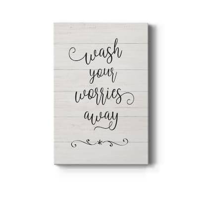Wash Worries Premium Gallery Wrapped Canvas - Ready to Hang