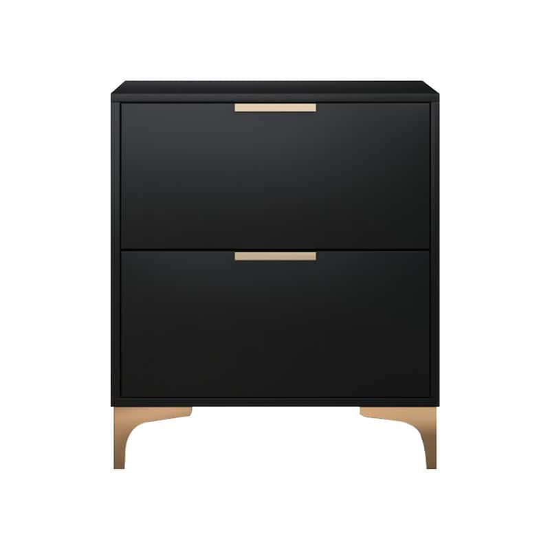 Sana Upholstered Panel Bed with 2 Nightstands