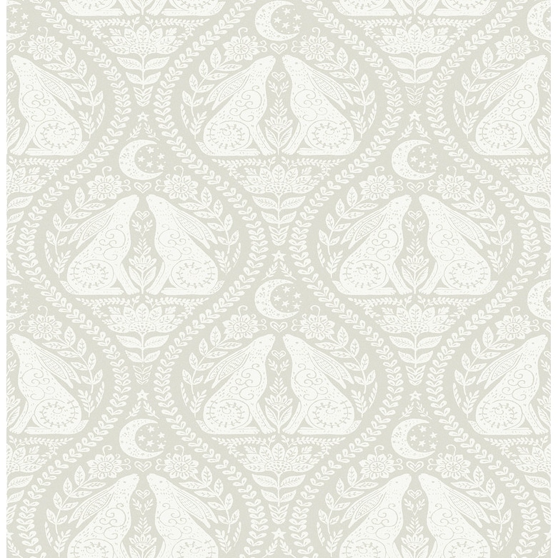NuWallpaper Cream Moon Peel & Stick Wallpaper