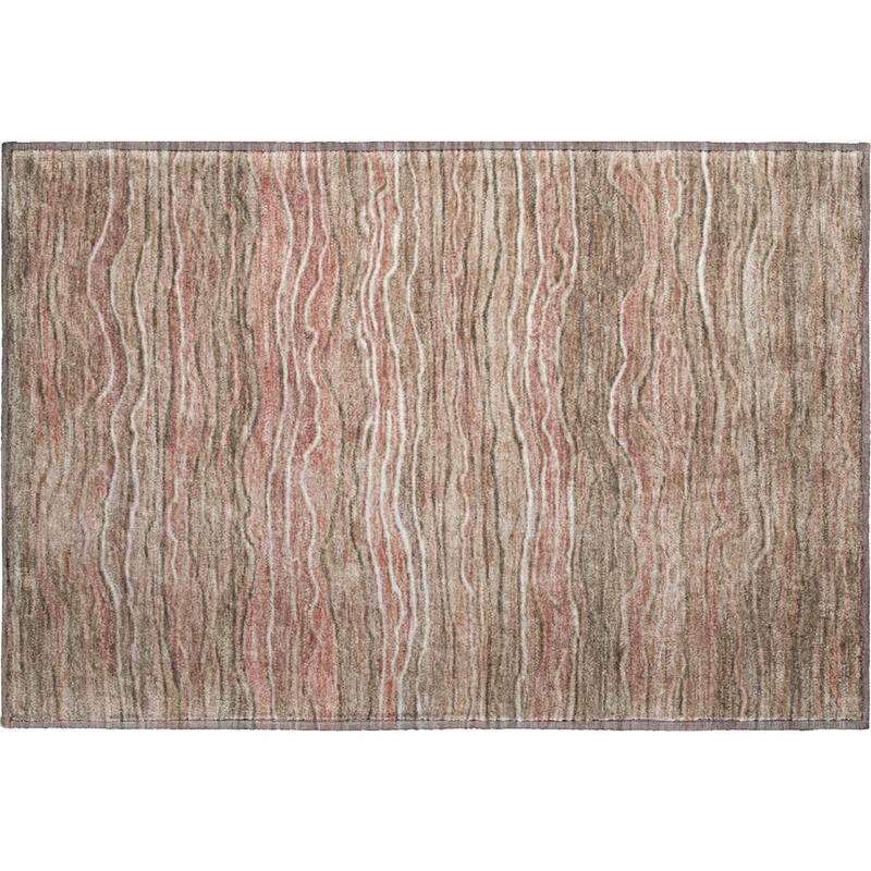 Premium Washable Super Soft Contemporary Stripe Mayfield Rug
