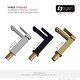 preview thumbnail 24 of 44, STYLISH Single Handle Single Hole Bathroom Faucet - Faucet Height: 6 1/2" Spout Height: 4 1/2"