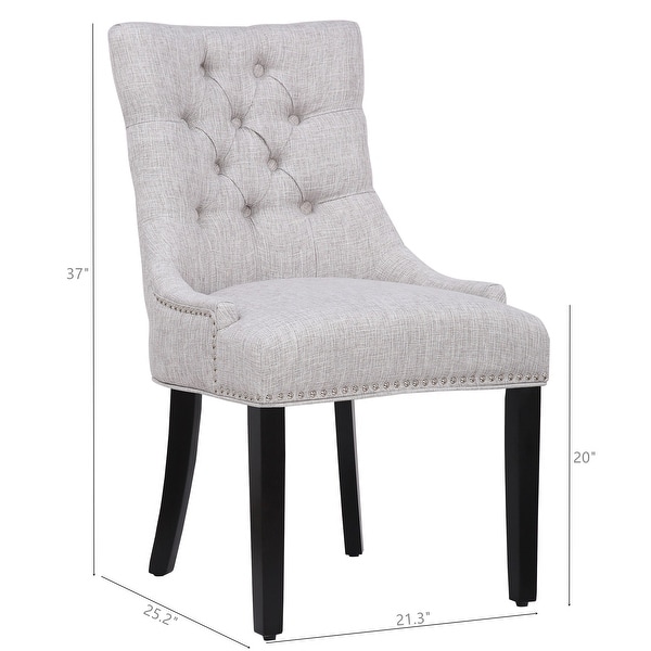 grandview tufted upholstered side chair