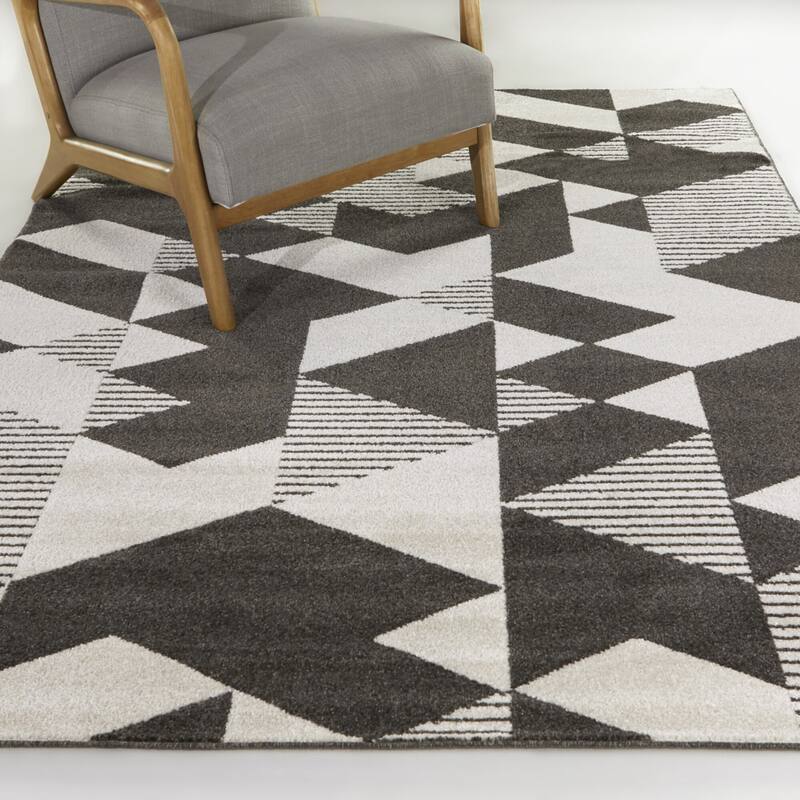 Henze Modern Abstract Area Rug