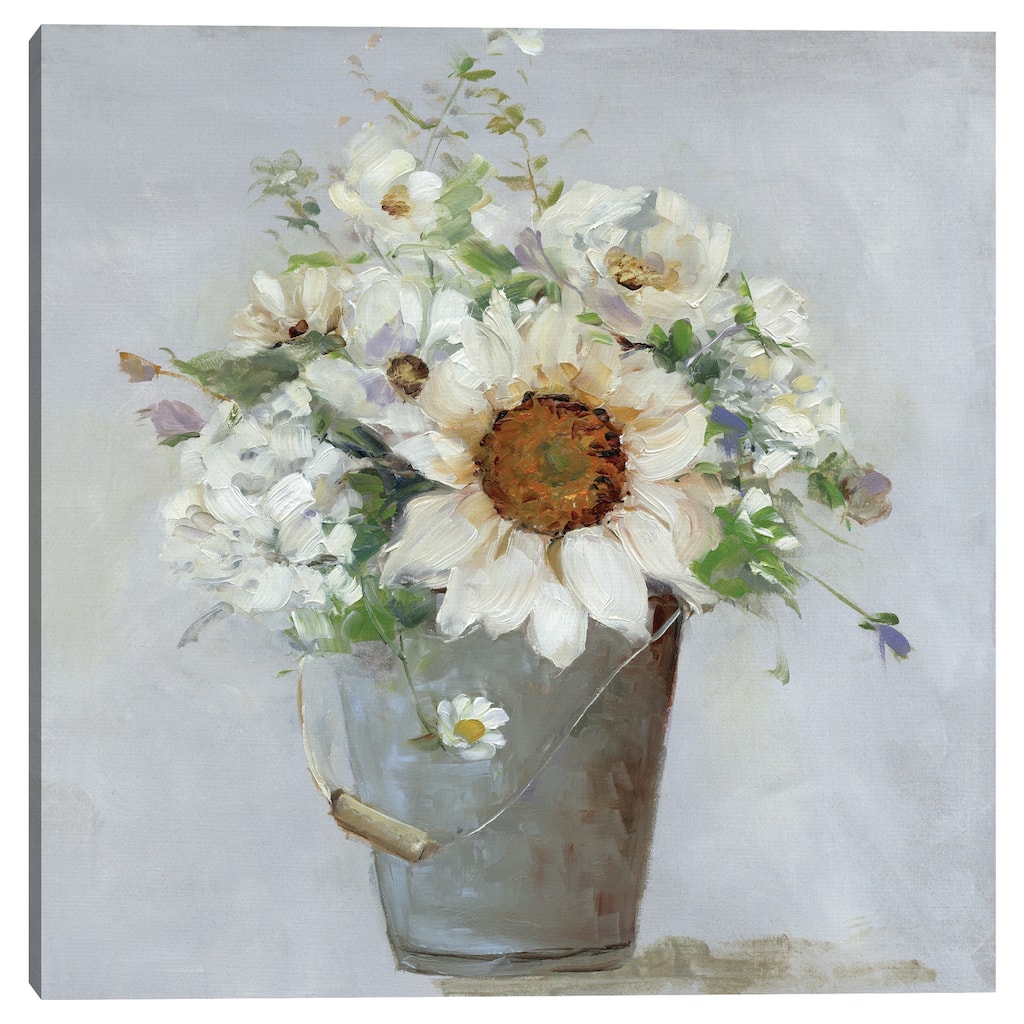 Country Romance I by Sally Swatland Canvas Art Print