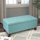 preview thumbnail 12 of 20, Adeco Set of 3 Linen Fabric Storage Ottoman Bench Lift Top Footstool