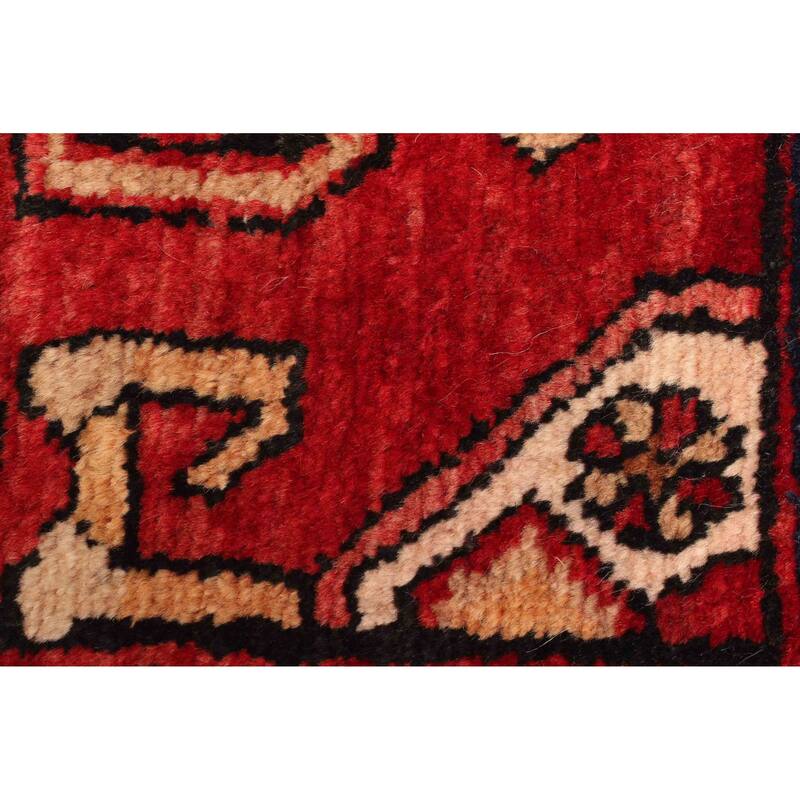 ECARPETGALLERY Hand-knotted Anatolian Vintage Black Wool Rug - 4'4 x 6'7