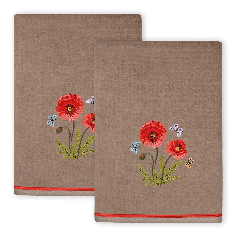 Authentic Hotel and Spa Turkish Cotton Polly 2 PC Bath Towel Set