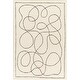 Davallia Handmade Modern Contours Wool Area Rug - Bed Bath & Beyond ...