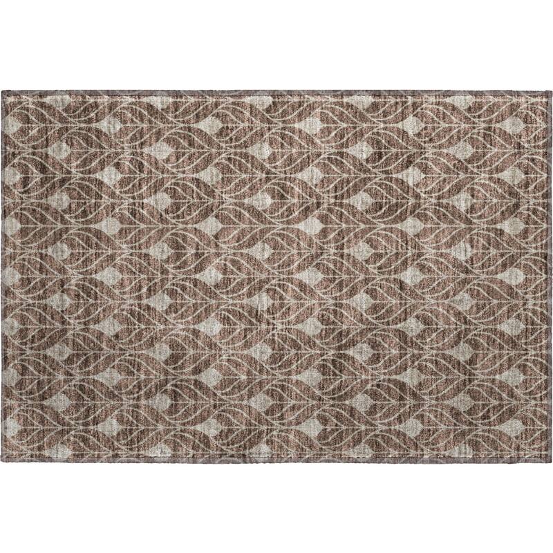 Premium Washable Super Soft Geo Teardrop Mayfield Rug
