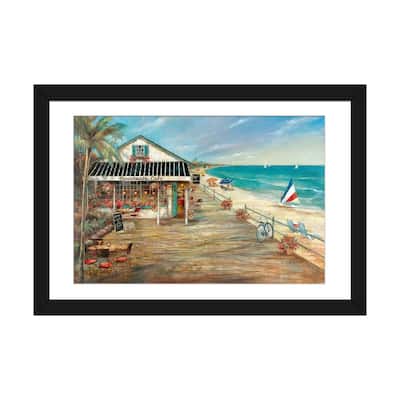 iCanvas "Boardwalk Cafe" by Ruane Manning