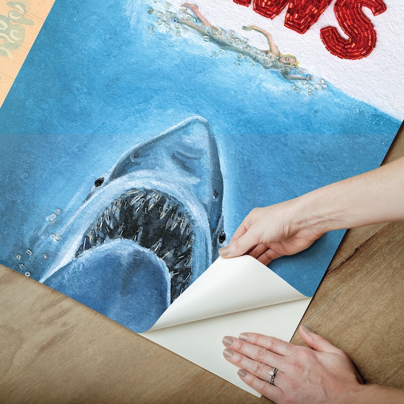 JAWS 50th Anniversary Posters Peel and Stick Mural