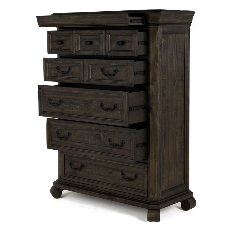 Magnussen Home Bellamy Peppercorn Drawer Chest