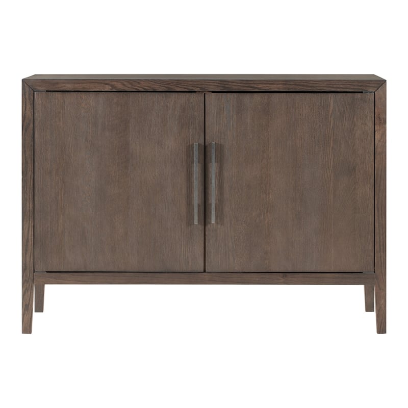 Wooden Cabinet with 2 Metal handles and 2 Doors