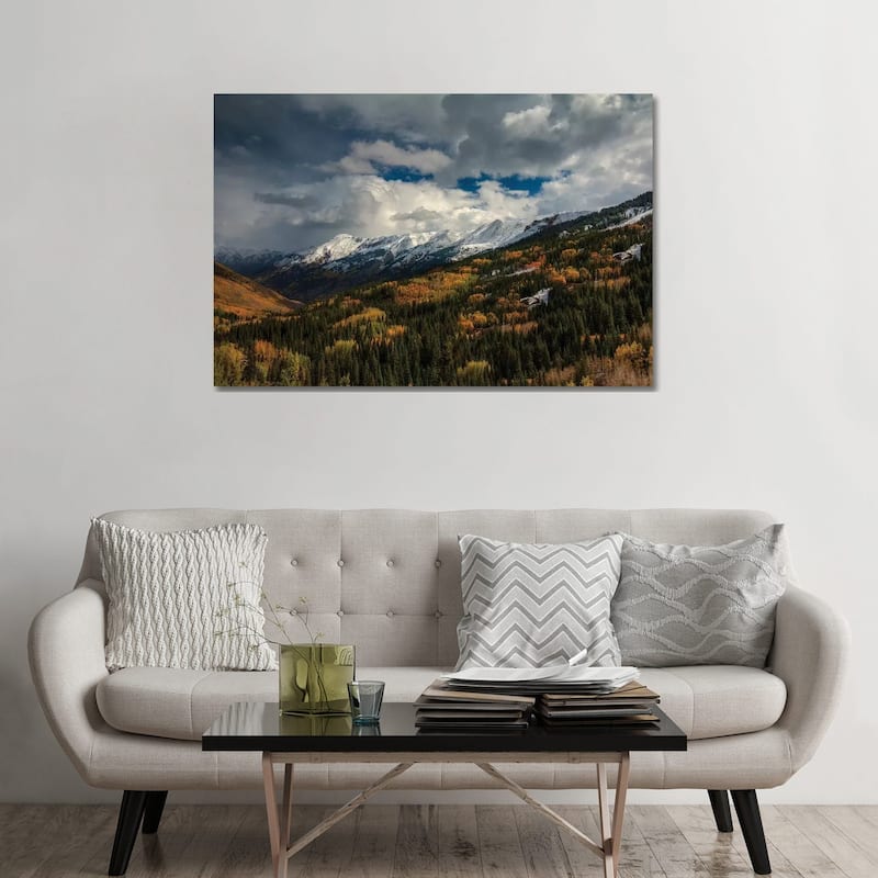iCanvas "Storm Over Red Mountain Pass" by Bill Sherrell Canvas Print - 32x48x1.5
