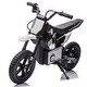 preview thumbnail 21 of 78, High Power 24V Ride On Motocross Motorcycle for Kids 5-15, 200W Hub Motor, Rear Wheel Shock Absorber, Bluetooth, LED Lights Black