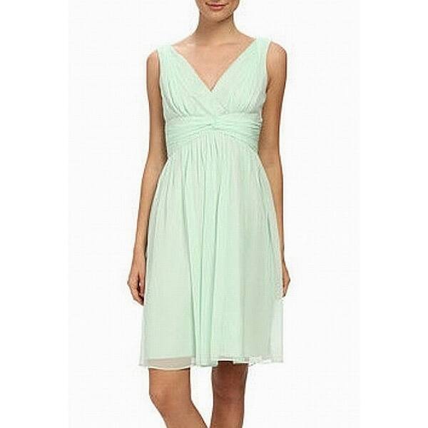 Shop Donna Morgan Womens Dress Candy Apple Green Size 14 Empire