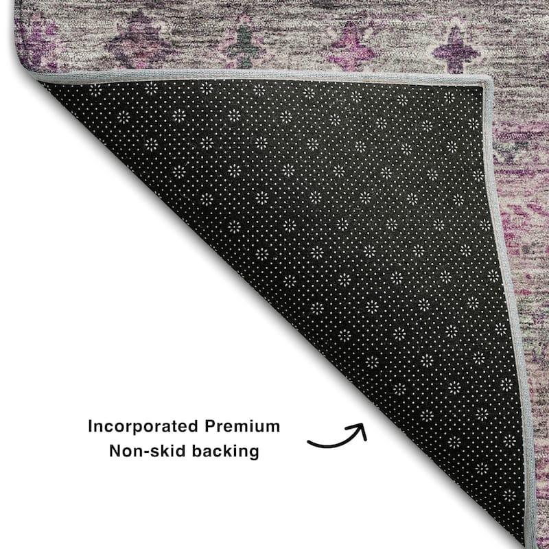 Premium Washable Super Soft Tribal Global Mayfield Rug